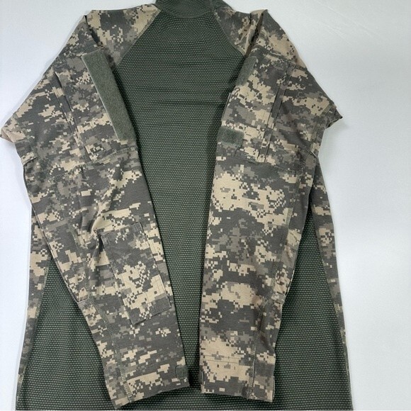Massif Tactical Military Combat ACU Camo Flame Resistant Army Pullover Size M - Picture 11 of 14